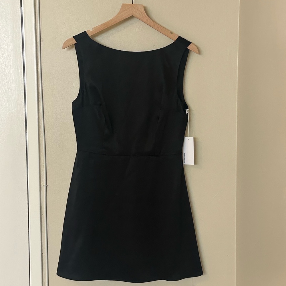 NWT - Reformation Zenni Satin Dress Size 8 - Picture 7 of 11